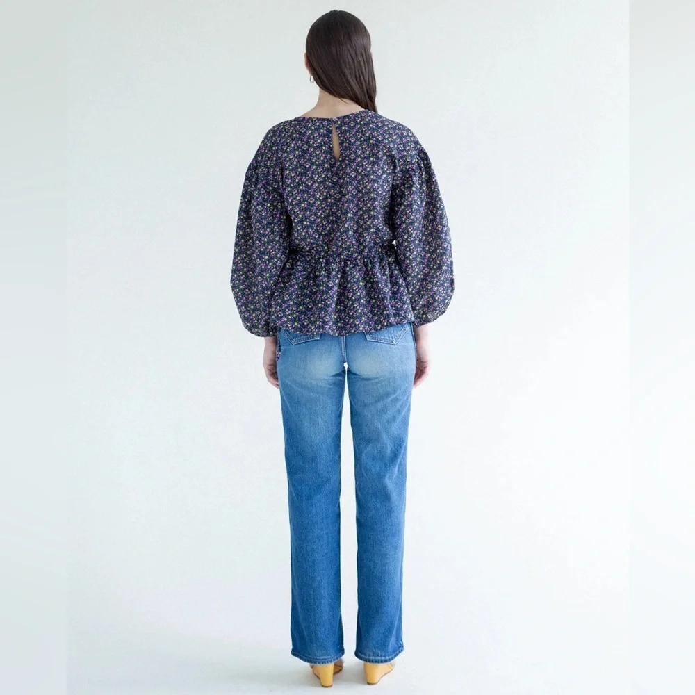 A Bronze Age Ivy Blouse - White Eyelet - Picture 8 of 9